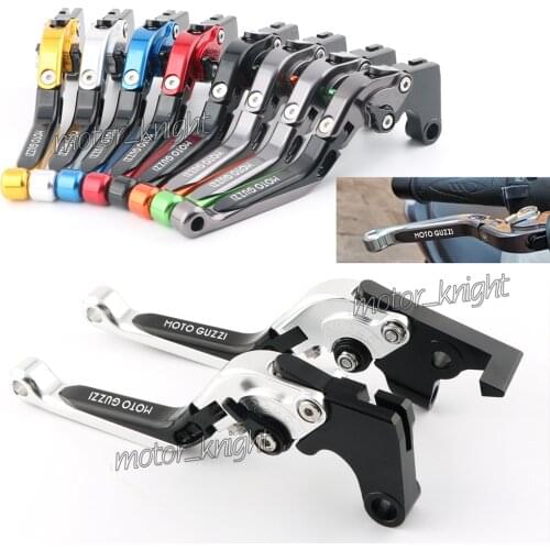 Folding Extendable Brake Clutch Levers For MOTO GUZZI V7 Stone/Special/Custom 12-18 V7 Milano/Carbon/Rough 2018 V9 Bobber/Roamer