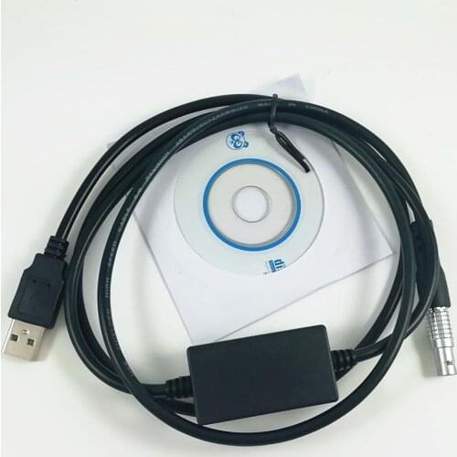 Brand NEW USB DOWNLOAD CABLE FOR LEICA TOTAL STATION cable EQUIVALENT GEV189 leica usb cable date calbe 5PIN High quality cable
