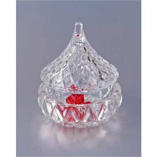 Glass Dome Lokum Sugar Bowl