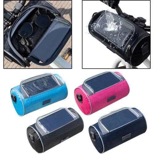 Handlebar Bag Bicycle Bags Frame Pannier Bag Waterproof Portable Shoulder Bag Bike Accessorie