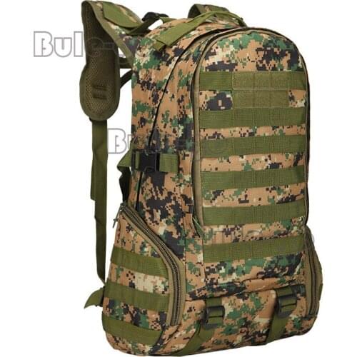 Tactical Camouflage Military Assault Molle Sports Bags Mountaineering Trekking Backpack Hunting Camping Survival Bag