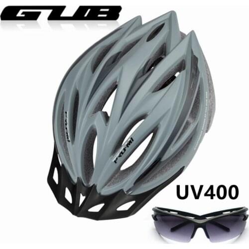 GUB M1 Cycling Helmet Road Mountain Bike Helmet With Brim MTB One-piece Moulding Helmet Light Equipment For Men And Women