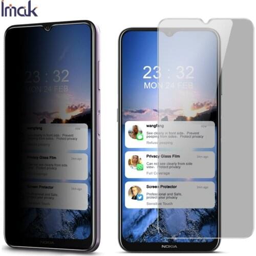 G10 G 20 Tempered Glass IMAK Privacy Anti Glare Anti-Explosion temper Film for Nokia G10 Glass Nokia G20 G 10 Screen Protector