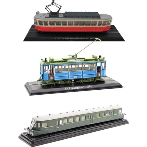 1PCS HO 1:87 Autorail Standard Model Train Track Trai Model Toy Collection Model Ornaments