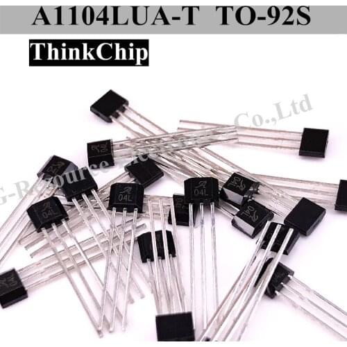 10pcs) A1104LUA-T/A04L TO-92S A1104LUA TO-92 A1104L TO92 Hall effect sensor