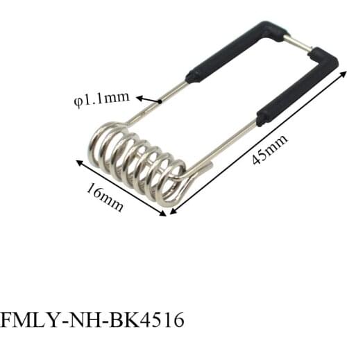 100Pcs/Lot Ceiling Metal Load Plastic Torsion LED Recessed Nickel Plating Lightting Springs Clip