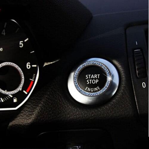 Car Ignition Key Switch Ring Decoration Cover For Subaru Forester Outback Legacy Impreza XV BRZ