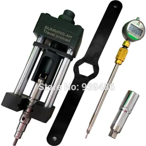 For Cummins UHP common rail diesel injector valve 4384786 4391515 remove tool, electromagnetic valve stroke measuring seat
