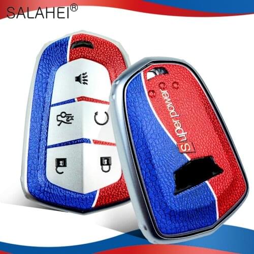 Hot Selling New Soft TPU Material Car Key Case Cover For Cadillac ATS-L XTS XT5 CTS CT6 ATS 28T SRX Escalade Remote Fob keychain