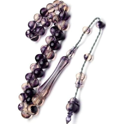 Islamic Tasbih Muslim Rosary Beads 33 Prayer Rosary For Men Bracelet For Men Accessory amber oltu amber stone Handmade Turkey