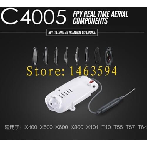 Free Shipping MJX C4005 0.3MP FPV WIFI HD Camera for MJX X400 X500 X600 X800 X101 T10 T55 T57 T64 helicopter