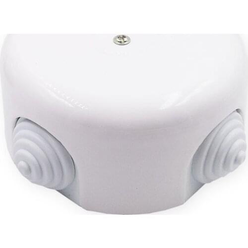 Ceramic Wiring Box Flame Retardant Wall Wire Junction Box Waterproof Ceramic Electrical Mounting Box