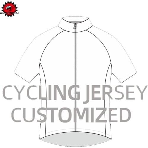 2020 Runtowell Team Free Custom cycling jersey 100% polyester cycling shirt mtb personalized cycling wear free shipping
