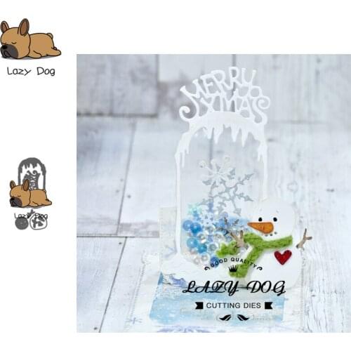 Snowman Christmas Series Metal Cutting Dies Scrapbooking Stencil Craft Embossing Die Cuts Card Making New Dies For 2019