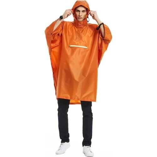 Multifunctional Waterproof Outdoor Cycling Raincoat with Reflective Strip Mountaineering Raincoat