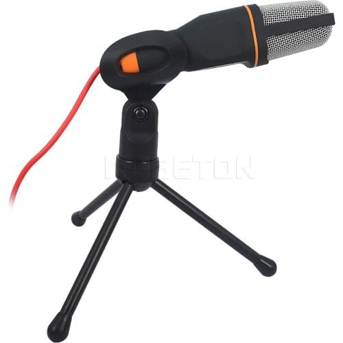 Kebidu New Handheld Microphone Sound Studio Microphone Mic For Computer Chat PC Laptop Skype MSN Gifts