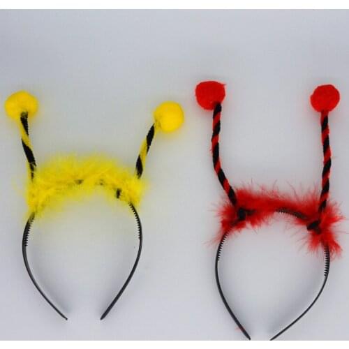 Bee Ant Fly Ladybug Headband Hair Band Antenna Cosplay Headband Party Gift birthday Halloween Christmas Xmas