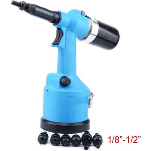 Fully Automatic Rivet Nut Pneumatic Riveter Pneumatic Hydraulic Pull Cap Gun Automatic Rivet Nut Pneumatic Tool 1/8"-1/2"