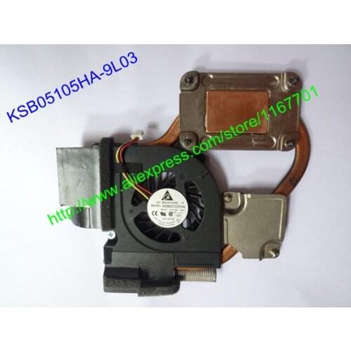 Laptop CPU Cooling heatsink&fan for HP Pavilion DV3-4000 DV3-4100 CQ32 G32 DM4-1000 1100 6043B0078301 601336-001 KSB05105HA-9L03
