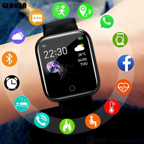 2020 New Smart Watch Women Men Smartwatch For Android IOS Electronics Smart Clock Fitness Tracker Silicone Bluetooth Smartwatch