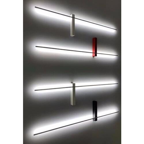 Nordic Modern Minimalist Wall Lamp Bedroom Bedside Lamp Creative Personality Living Room Aisle Background Wall Decor Wall Lights