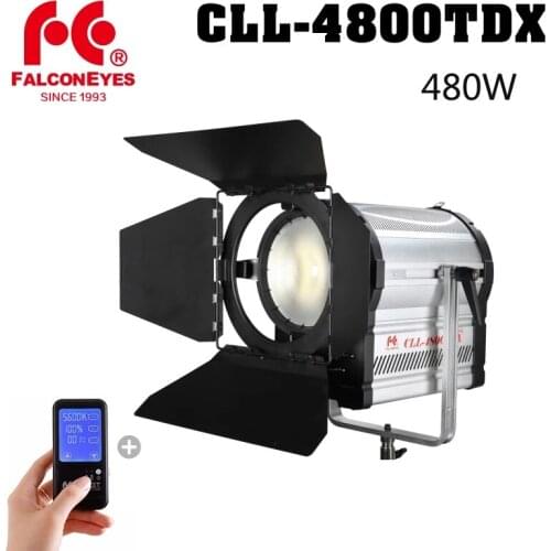 Falconeyes LED Video Studio Spotlight Bi-Color Support DMX System Photo Light RC Photography Equipment VS Aputure LS 300X Godox