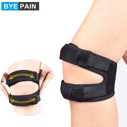 1Pcs BYEPAIN Knee Brace Support Patella Strap Patella Stabilizer for Basketball/Soccer,Tennis/Volleyball,Running,Pain Relief