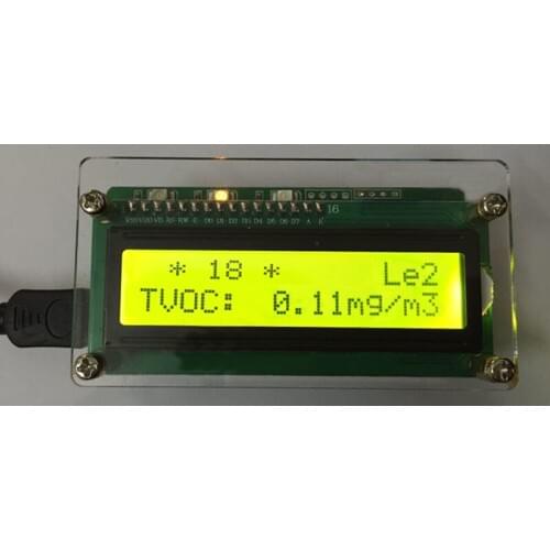 NEW 1PC DIY comprehensive chemical pollutant detector TVOC formaldehyde professional detection of toxic chemicals