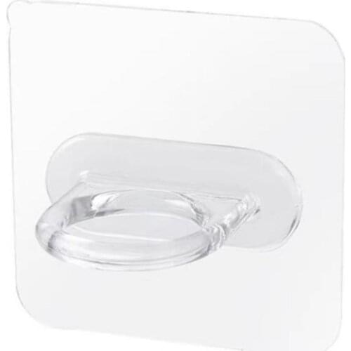 1Pcs Self Adhesive Bathroom Hooks Door Wall Hangers Round Hooks Suction Heavy Load Rack Cup Sucker For Kitchen Bathroom Hot Sale