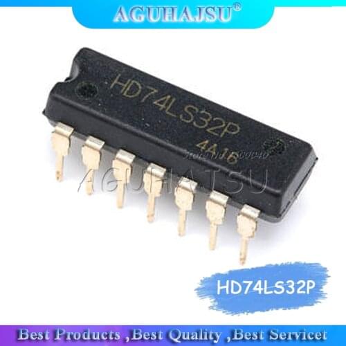 10PCS HD74LS32P DIP14 HD74LS32 DIP SN74LS32N DIP-14 74LS32 new and original IC