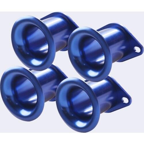 4PCS Air Horn Funnel For Toyota Corolla AE86 GTS Add Horsepower 20V 4AG ITB / ITBs Aluminum Alloy Car Speaker Multi-color