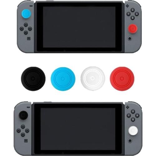 4PCS Silicone Gel Thumb Stick Grip Caps Gamepad Analog Joystick Cover Case For Nintend Switch NS Controller Joy-Con ThumbStick
