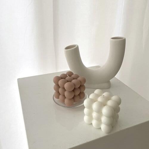 Aromatherapy Candle Ornaments Home Chic Cheese Soy Wax With Hand Ceremony Stall South Korean Blogger Fruit