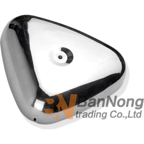 Free shipping Motorcycle Chrome Air Filter Cover Protective shell For Honda Steed 400 600 VLX 400 VLX 600