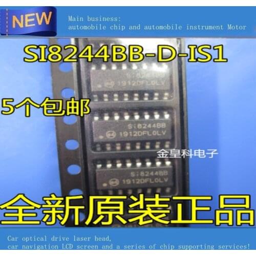 Free shipping new SI8244BB-D-IS1R SI8244BB SI8244 SOP-16 IC