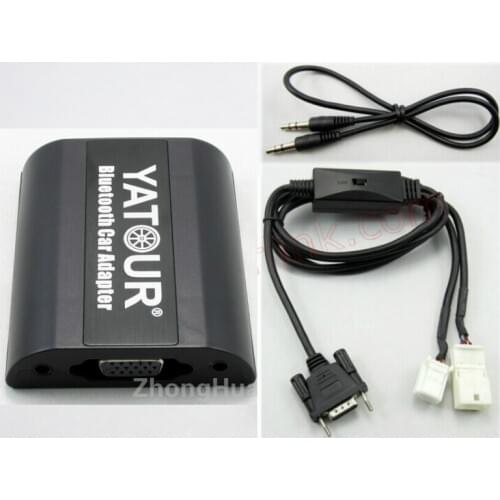 Yatour BTA Bluetooth Hands-free Phone Call AUX for Toyota Avensis Corolla RAV4 Celica LEXUS Wireless A2DP Playback Car Adapter