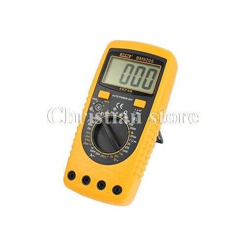 Plastic Shell LCD Display Ohmmeter AC DC Testing Digital Mulitmeter New