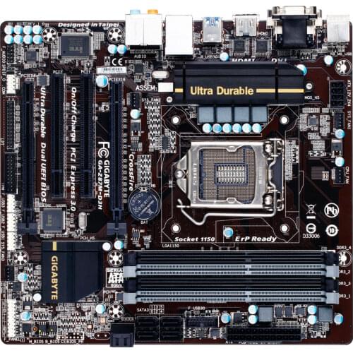 For Gigabyte GA-H87M-D3H Original Used Motherboard H87M-D3H H87 Socket LGA 1150 DDR3 USB3.0 SATA3.0