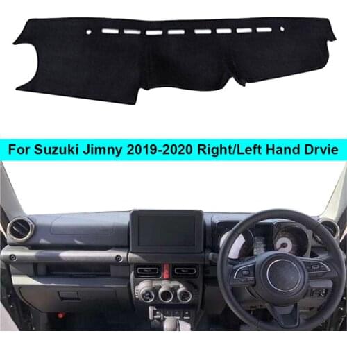 For Suzuki Jimny 2019 2020 RHD LHD 2 Layers Car Dashboard Cover Carpet CapeSun Shade Auto Dash Board Cover Automobile Protector