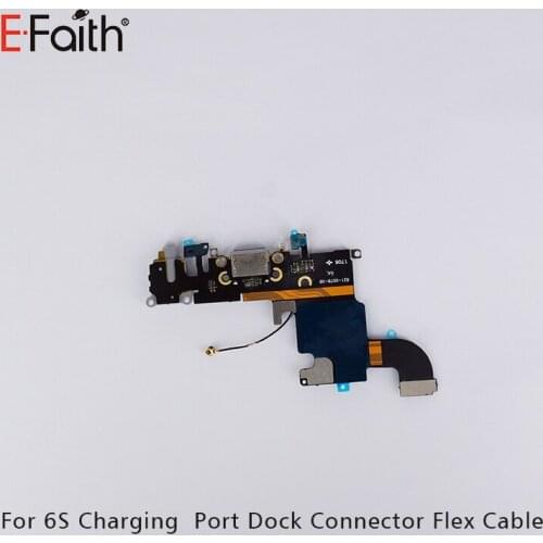E-Faith 10pcs/lot Charger Charging Port Dock USB Connector Flex Cable For iPhone 6s Headphone Audio Jack Flex Ribbon