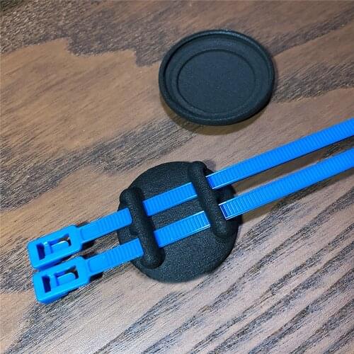 Motorcycle/Bicycle Handlebar Tie Fixed Holder for AirTag Shell Buckle Protective Case for AirTag Accessories