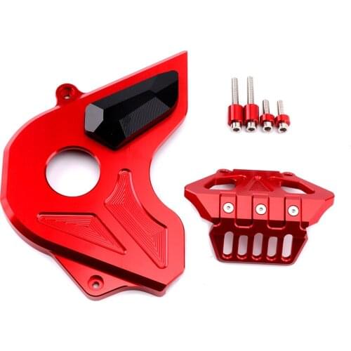 Motorcycle Accessories Aluminum Front Sprocket Chain Guard Protective Cover Front gear cover For Honda CB650F 2014-2018