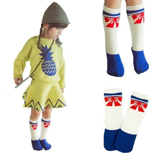 Cartoon Baby Long Socks Kids Winter Animal High Baby Socks Lovely Warm Girls Socks for Newborn Printed 100 Cotton Leg Warmers