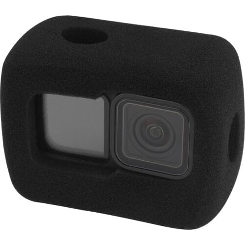 Foam Cover For GoPro Hero 9 Black Windshield Wind Sponge Noise Reduction Windproof Case hero9 GoPro9 Accessories