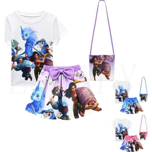 Raya and The Last Dragon Girl Dress Summer Style Kids Clothing Baby Birthday Party Christmas Carnival Princess Costumes For Kids