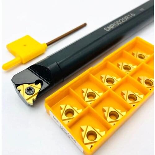 1PCS SNR0013M16 SNR0013Q16 SNR0020R16 SNR0025S16 Threaded tool holder internal tools holder for 11ER 11IR thread cutting tool