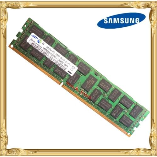 Samsung DDR3 4GB 8GB server memory 1333MHz ECC REG DDR3 PC3-10600R Register DIMM RAM 10600 4G X58 X79 motherboard use