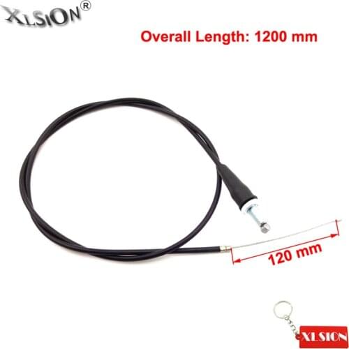 XLSION 47" 1200mm Straight Head Throttle Cable For Pit Dirt Bike Mini Scooter Motocross Atv Quad 50cc 110cc 125cc 160cc