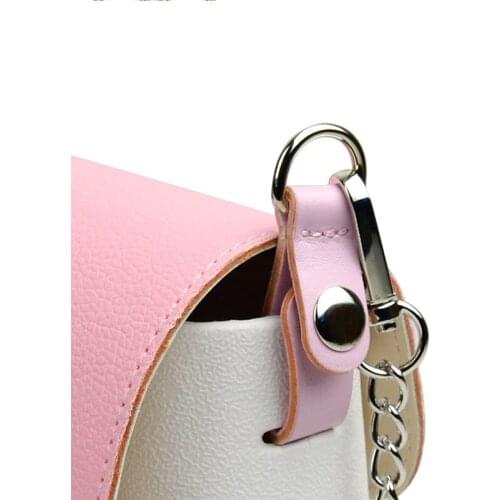 1 Pair Clip Closures DIY Handmade Wallet Purse Hasp Buttons Clasp for Handbag Card Pack Clutch Bag Buckle Accessories PU Leather