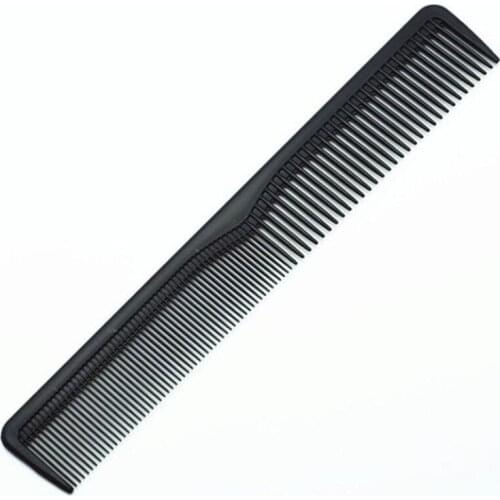 1Pcs Simple Hair Comb Anti-static Hairdressing Carbon Hairbrush Salon Hair Styling Tools Handle Brush For Girls Ponytails